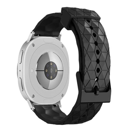 Football Texture Solid Color Silicone Watch Band, For Samsung Galaxy Watch8 / Watch8 Classic - DealBuddy
