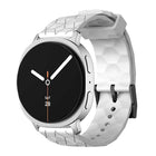 Football Texture Solid Color Silicone Watch Band