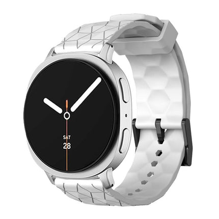 Football Texture Solid Color Silicone Watch Band, For Samsung Galaxy Watch8 / Watch8 Classic - DealBuddy
