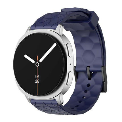 Football Texture Solid Color Silicone Watch Band, For Samsung Galaxy Watch8 / Watch8 Classic - DealBuddy
