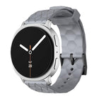 Football Texture Solid Color Silicone Watch Band, For Samsung Galaxy Watch8 / Watch8 Classic - DealBuddy