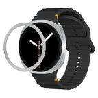 For Samsung Galaxy Watch8 40mm / Black Silver