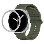 For Samsung Galaxy Watch8 44mm / Army Green Silver