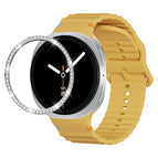 For Samsung Galaxy Watch8 44mm / Yellow Silver