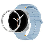 For Samsung Galaxy Watch8 44mm / Light Blue Silver