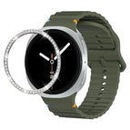 For Samsung Galaxy Watch8 44mm / Army Green Silver