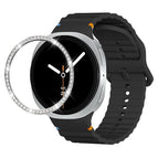 For Samsung Galaxy Watch8 40mm / Black Silver