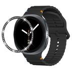 For Samsung Galaxy Watch8 40mm / Black Black