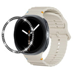 For Samsung Galaxy Watch8 40mm / Beige Black
