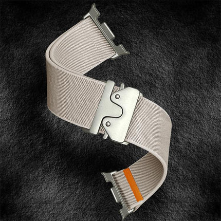 Parachute Buckle Stretch Nylon Watch Band, For Samsung Galaxy Watch8 / Watch8 Classic - DealBuddy