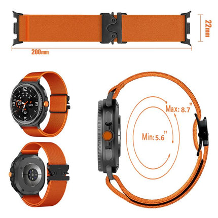 Parachute Buckle Stretch Nylon Watch Band, For Samsung Galaxy Watch8 / Watch8 Classic - DealBuddy