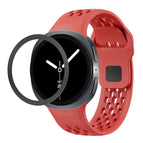 For Samsung Galaxy Watch8 44mm / Red Black