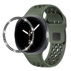 For Samsung Galaxy Watch8 44mm / Army Green Black