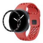 For Samsung Galaxy Watch8 44mm / Red Black