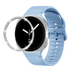 For Samsung Galaxy Watch8 44mm / Light Blue Silver