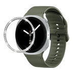 For Samsung Galaxy Watch8 44mm / Army Green Silver