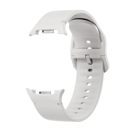 Rhombic Texture Bezel and Solid Color Stitched Silicone Watch Band