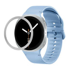 For Samsung Galaxy Watch8 40mm / Light Blue Silver