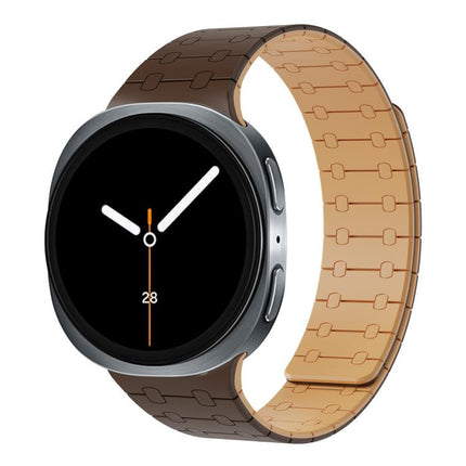 Integrated Magnetic Silicone Watch Band, For Samsung Galaxy Watch8 / Watch8 Classic - DealBuddy