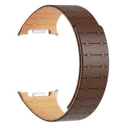 Integrated Magnetic Silicone Watch Band, For Samsung Galaxy Watch8 / Watch8 Classic - DealBuddy