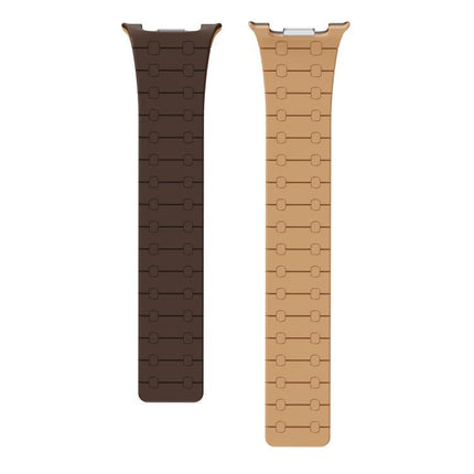 Integrated Magnetic Silicone Watch Band, For Samsung Galaxy Watch8 / Watch8 Classic - DealBuddy