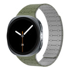 For Samsung Galaxy Watch8 / Watch8 Classic / Green+Gray