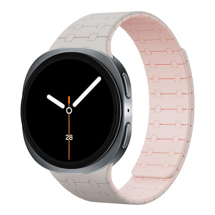 Integrated Magnetic Silicone Watch Band, For Samsung Galaxy Watch8 / Watch8 Classic - DealBuddy