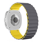 For Samsung Galaxy Watch8 / Watch8 Classic / Gray+Yellow
