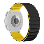 For Samsung Galaxy Watch8 / Watch8 Classic / Black+Yellow