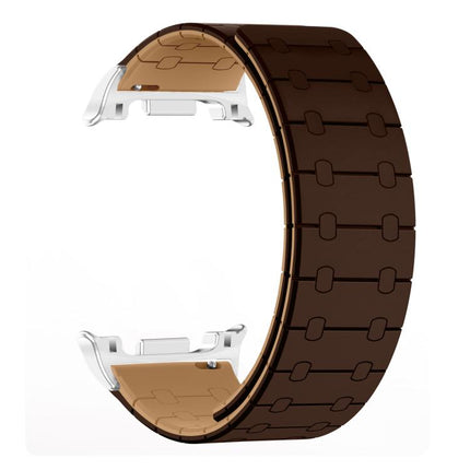 Two Color Loop Magnetic Silicone Watch Band, For Samsung Galaxy Watch8 / Watch8 Classic - DealBuddy