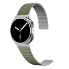 Two Color Loop Magnetic Silicone Watch Band