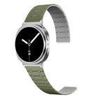 For Samsung Galaxy Watch8 / Watch8 Classic / Green+Gray