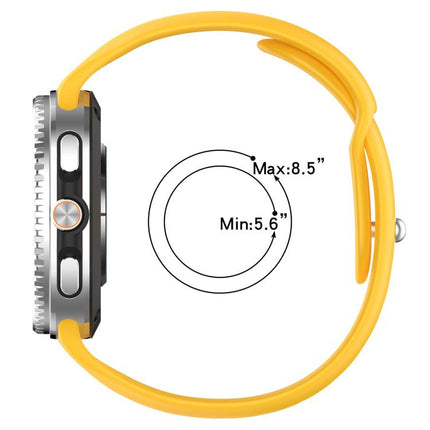 Reverse Buckle Silicone Watch Band, For Samsung Galaxy Watch8 / Watch8 Classic - DealBuddy