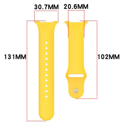 Reverse Buckle Silicone Watch Band