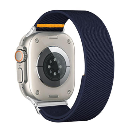 Adjustable Single Loop Elastic Nylon Watch Band, For Apple Watch 46mm / 49mm / 45mm / 44mm, For Apple Watch 42mm / 41mm / 40mm / 38mm - DealBuddy