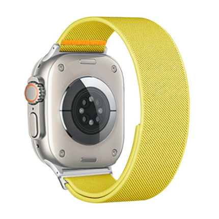 Adjustable Single Loop Elastic Nylon Watch Band, For Apple Watch 46mm / 49mm / 45mm / 44mm, For Apple Watch 42mm / 41mm / 40mm / 38mm - DealBuddy