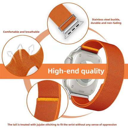 Adjustable Single Loop Elastic Nylon Watch Band