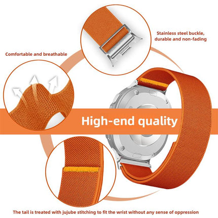 Adjustable Single Loop Elastic Nylon Watch Band, For Samsung Galaxy Watch8 / Watch8 Classic - DealBuddy