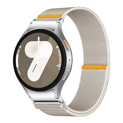 Adjustable Single Loop Elastic Nylon Watch Band, For Samsung Galaxy Watch FE / 7 / 6 / 5 / 4 - DealBuddy
