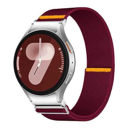 Adjustable Single Loop Elastic Nylon Watch Band, For Samsung Galaxy Watch FE / 7 / 6 / 5 / 4 - DealBuddy