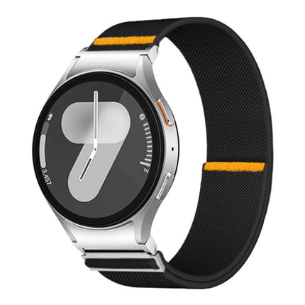 Adjustable Single Loop Elastic Nylon Watch Band, For Samsung Galaxy Watch FE / 7 / 6 / 5 / 4 - DealBuddy