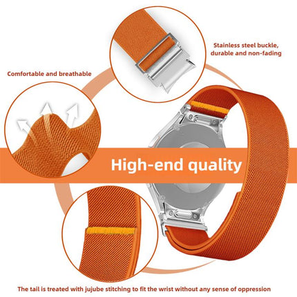 Adjustable Single Loop Elastic Nylon Watch Band, For Samsung Galaxy Watch FE / 7 / 6 / 5 / 4 - DealBuddy