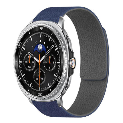 Lychee Texture Soft Magnetic Silicone Watch Band