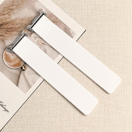 Lychee Texture Soft Magnetic Silicone Watch Band