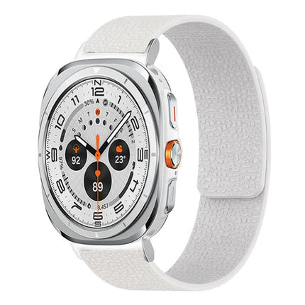Lychee Texture Soft Magnetic Silicone Watch Band, For Samsung Galaxy Watch Ultra 47mm / Ultra 2025, For Samsung Galaxy Watch8 / 8 Classic - DealBuddy