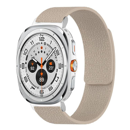 Lychee Texture Soft Magnetic Silicone Watch Band