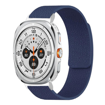 Lychee Texture Soft Magnetic Silicone Watch Band