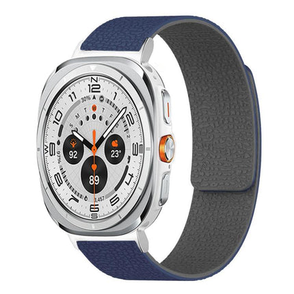 Lychee Texture Soft Magnetic Silicone Watch Band