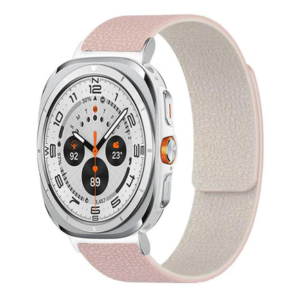 Lychee Texture Soft Magnetic Silicone Watch Band, For Samsung Galaxy Watch Ultra 47mm / Ultra 2025, For Samsung Galaxy Watch8 / 8 Classic - DealBuddy