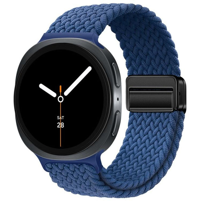 Loop Magnetic Buckle Braided Nylon Watch Band